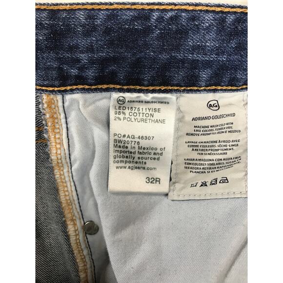AG Jeans Ex Boyfriend Slim Distressed Women's 32 Capsule Everyday Casual Easy - Picture 7 of 9